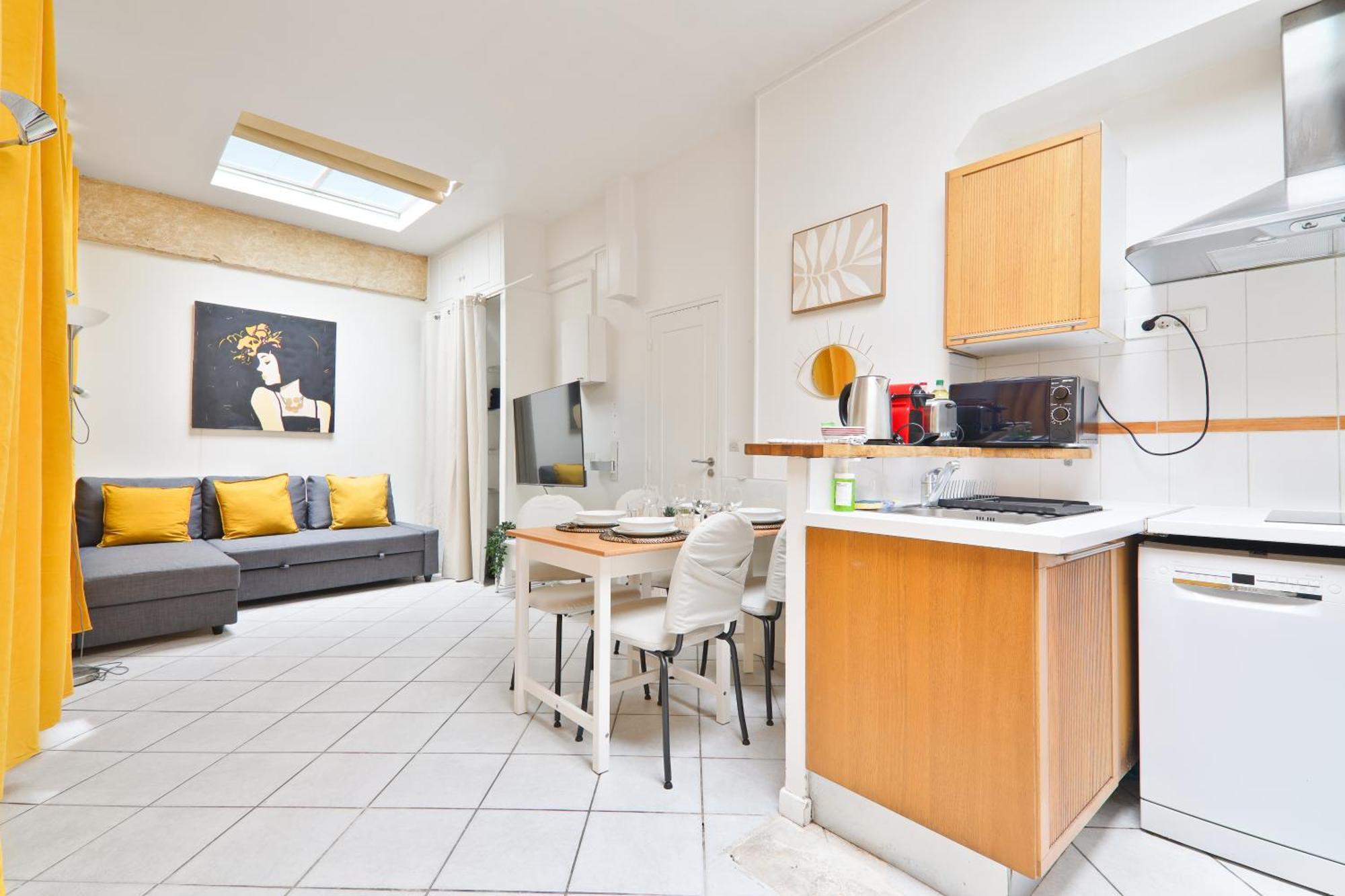 Studio Appartement Quartier Musee Du Louvre 3 Free Netflix Paris Exterior photo